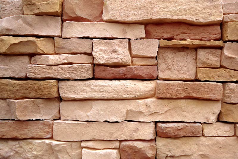 Фасадный облицовочный камень Колорадо «под необработанный камень», ЭкоСтоун