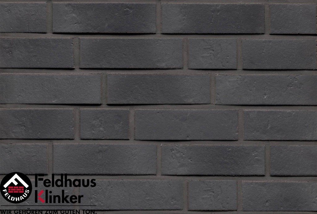 Фасадная плитка ручной формовки Feldhaus Klinker R717 accudo geo ferrum NF14, 240*14*71 мм