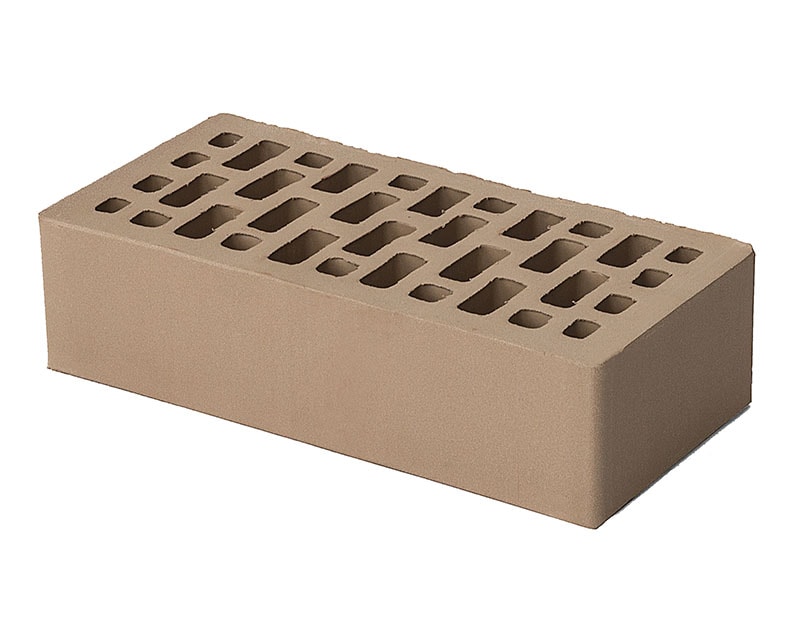 Облицовочный кирпич Браер 1NF "Мускат" гладкий, М-150-175