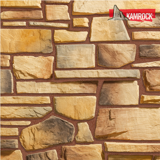 Искусственный камень KAMROCK Коллекция "Горный уступ" 08950